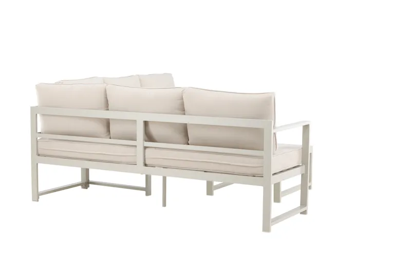 Salvador Sofagruppe Utendørs 4-seter - Svart - Hage - Utemiljø - Veranda & terrasse - Verandamøbler