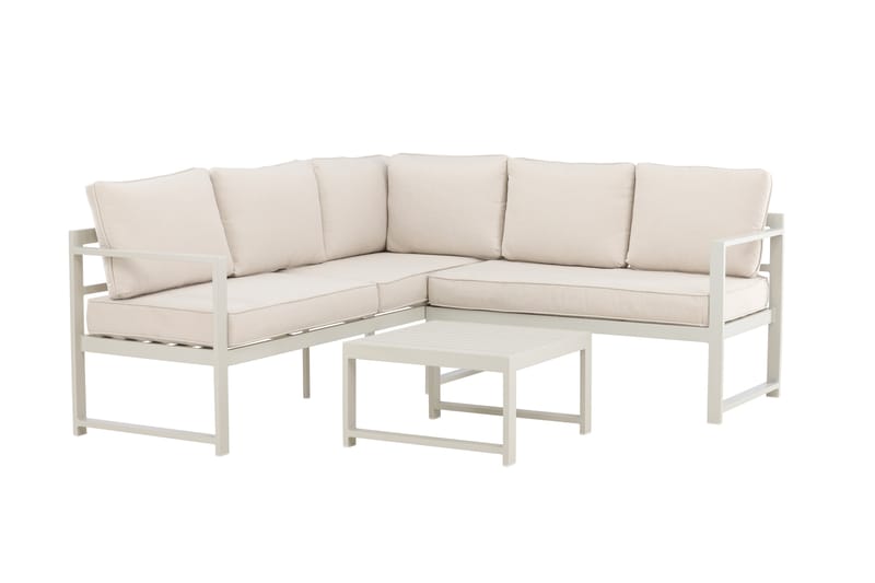 Salvador Sofagruppe Utendørs 4-seter - Svart - Hage - Utemiljø - Veranda & terrasse - Verandamøbler
