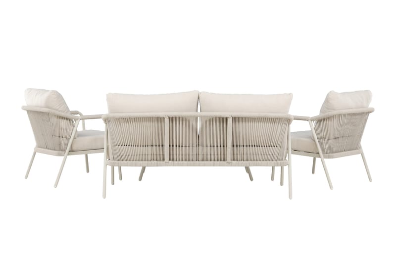 Sicily Sofagruppe Utendørs 4-seter - Beige - Hage - Utemiljø - Veranda & terrasse - Verandamøbler