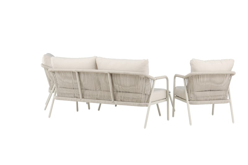 Sicily Sofagruppe Utendørs 4-seter - Beige - Hage - Utemiljø - Veranda & terrasse - Verandamøbler
