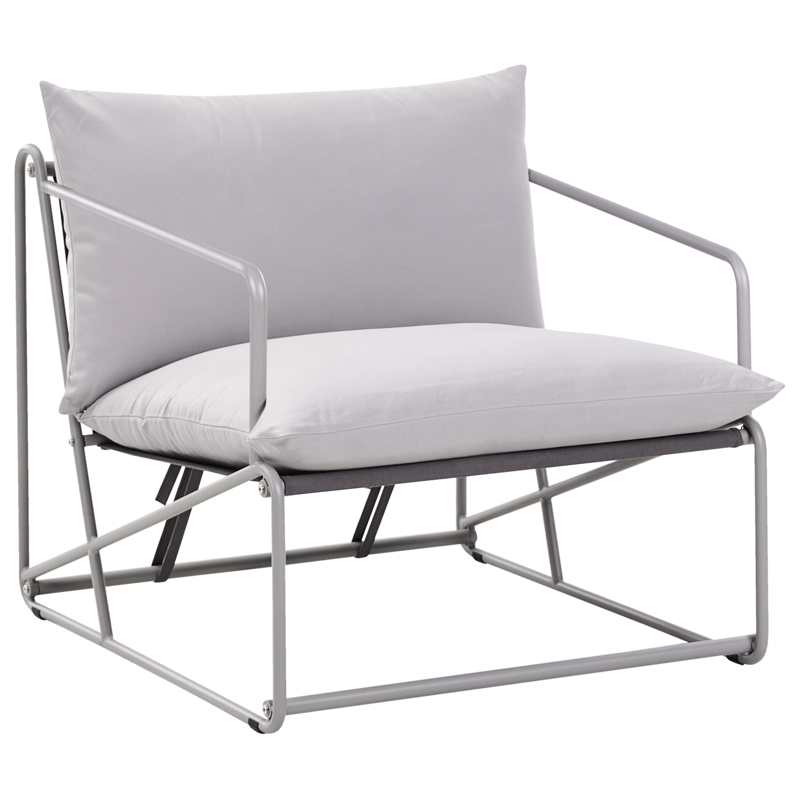 Sofagruppe utendørs 4-seter Ponte - Grå - Hage - Utemiljø - Veranda & terrasse - Verandamøbler