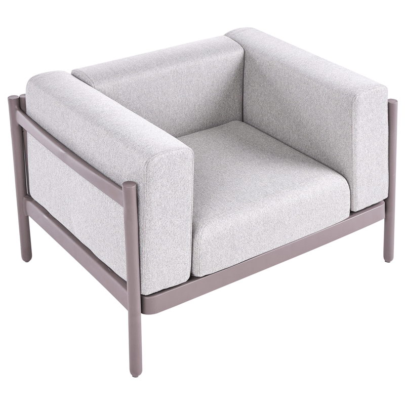 Sofagruppe utendørs med bord 4-seter Ferretti - Grå/Beige - Hage - Utemiljø - Veranda & terrasse - Verandamøbler