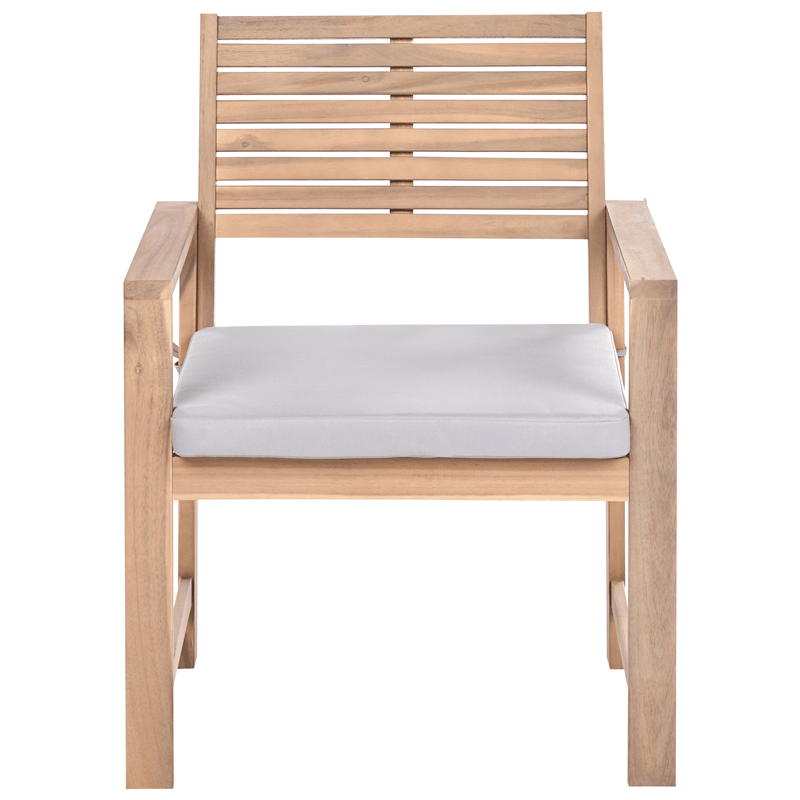 Sofagruppe utendørs med bord 4-seter Fiames akasietre - Brun/grå - Hage - Utemiljø - Veranda & terrasse - Verandamøbler