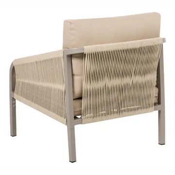 Sofagruppe utendørs med bord 5-seter Murato - Beige - Hagemøbler - Loungemøbler - Sofagruppe utendørs
