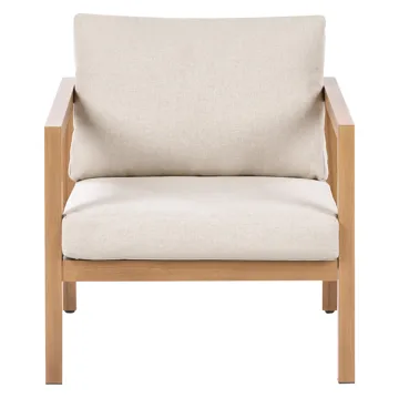 Sofagruppe utendørs med bord 5-seter Oneta - Brun/Beige - Hagemøbler - Loungemøbler - Sofagruppe utendørs