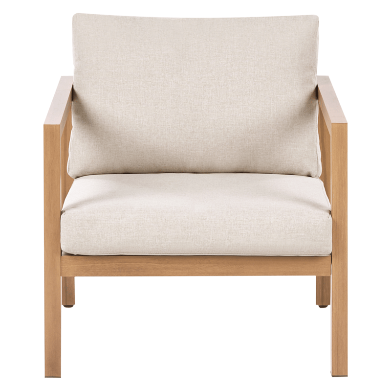 Sofagruppe utendørs med bord 5-seter Oneta - Brun/Beige - Hage - Utemiljø - Veranda & terrasse - Verandamøbler