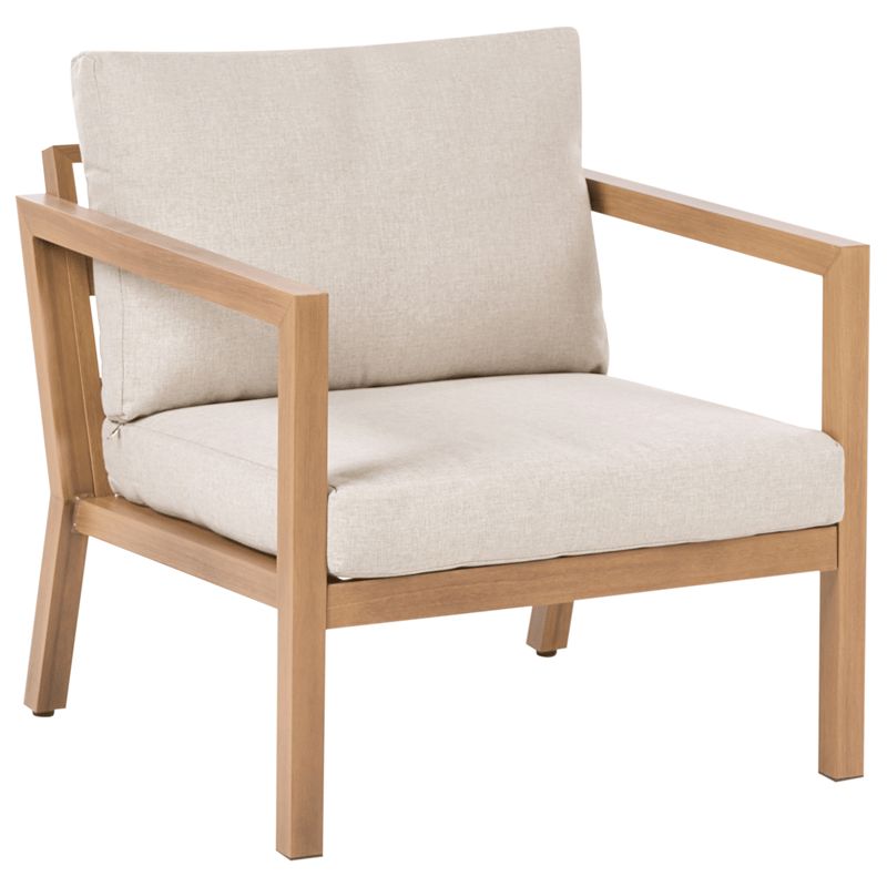 Sofagruppe utendørs med bord 5-seter Oneta - Brun/Beige - Hage - Utemiljø - Veranda & terrasse - Verandam øbler