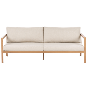 Sofagruppe utendørs med bord 5-seter Oneta - Brun/Beige - Hagemøbler - Loungemøbler - Sofagruppe utendørs