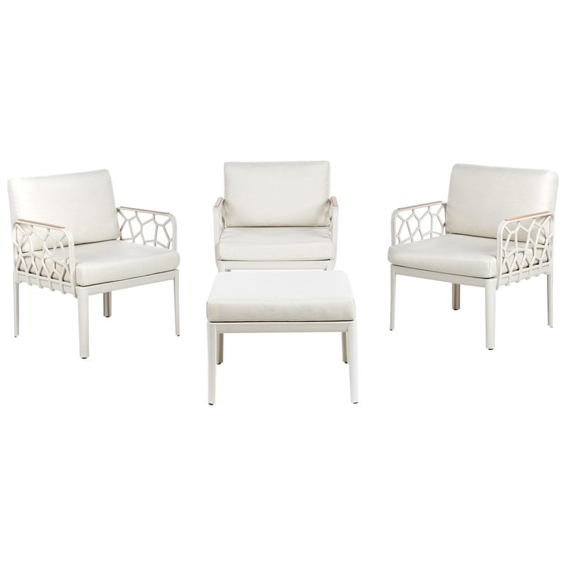 Sofasett Eriche - Beige, Brun - Hage - Utemiljø - Veranda & terrasse - Verandamøbler