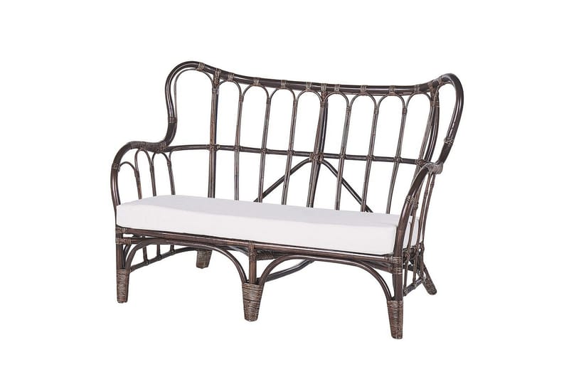 Soffgrupp Beliani Brindisi Brown||Beige - Hagemøbler - Loungemøbler - Sofagruppe utendørs