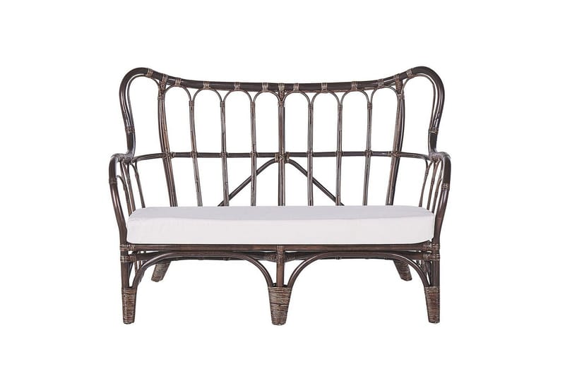 Soffgrupp Beliani Brindisi Brown||Beige - Hagemøbler - Loungemøbler - Sofagruppe utendørs