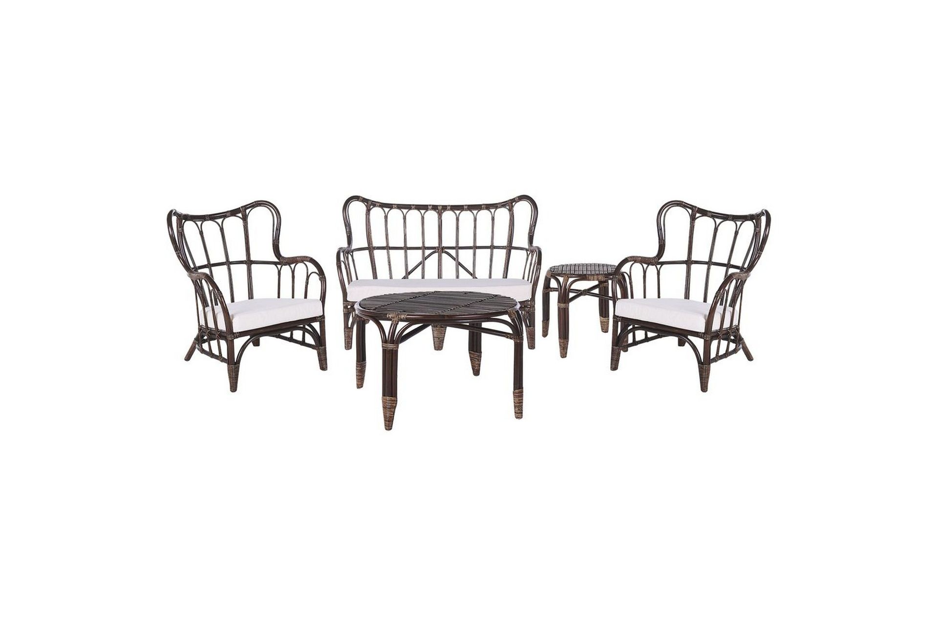 Soffgrupp Beliani Brindisi Brown\|\|Beige -