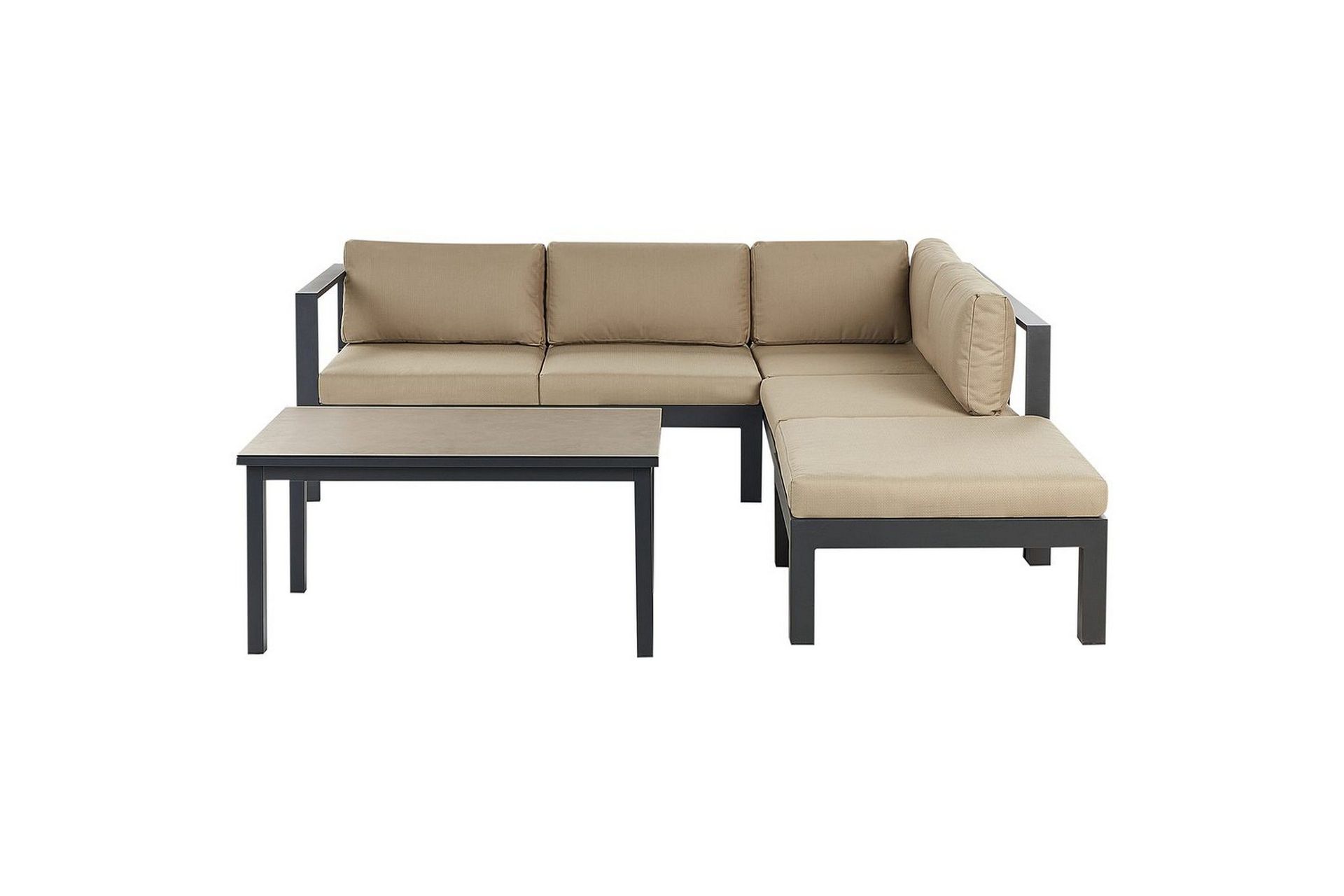 Soffgrupp Svart, Beige -