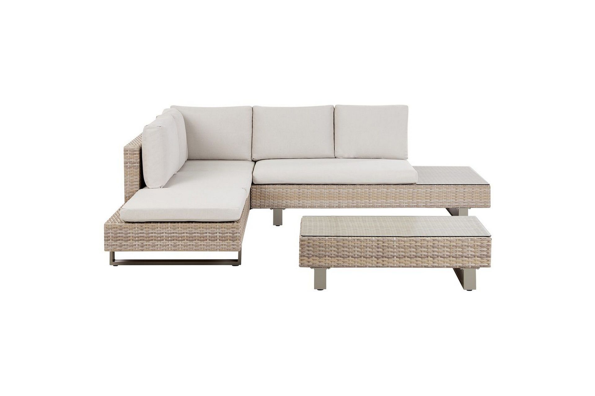 Soffgrupp Vit, Beige -