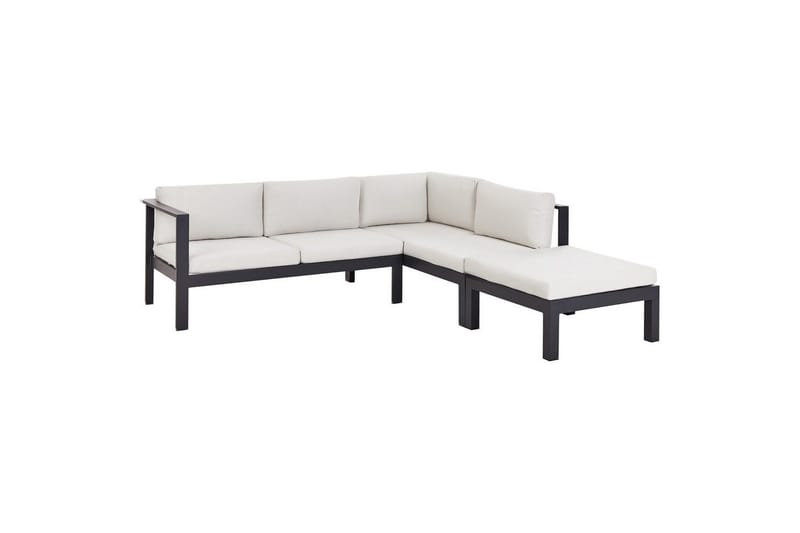 Soffgrupp White||Black||Grey - Hagemøbler - Loungemøbler - Sofagruppe utendørs