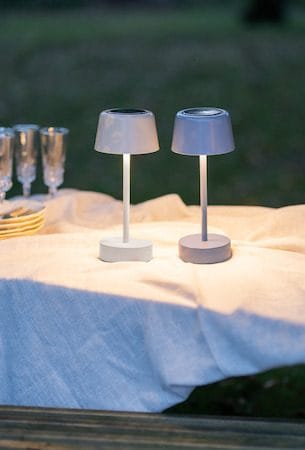 Solei solcellelampe 26,5 cm - varm beige - Hage - Utemiljø - Veranda & terrasse - Verandabelysning