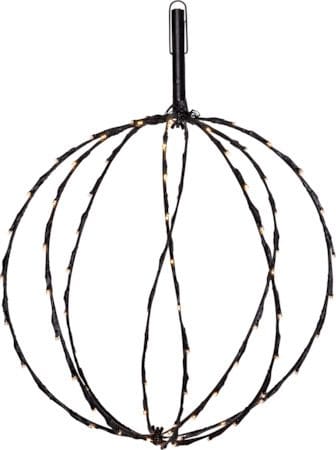 Sphere Utendørs dekorasjonsbelysning 40 cm - svart - Hage - Utemiljø - Veranda & terrasse - Verandabelysning