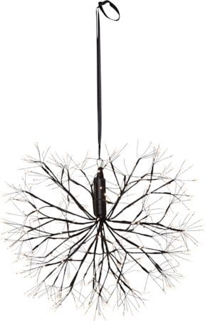 Stardust hengende dekorasjonsbelysning 48 cm - Svart - Hage - Utemiljø - Veranda & terrasse - Verandabelysning