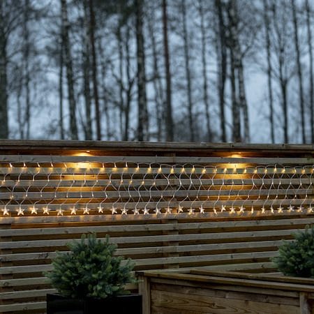 Starnet Lysnett 480 cm - Transparent - Hage - Utemiljø - Veranda & terrasse - Verandabelysning