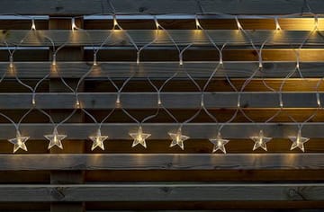Starnet Lysnett 480 cm - Transparent - Hage - Utemiljø - Veranda & terrasse - Verandabelysning