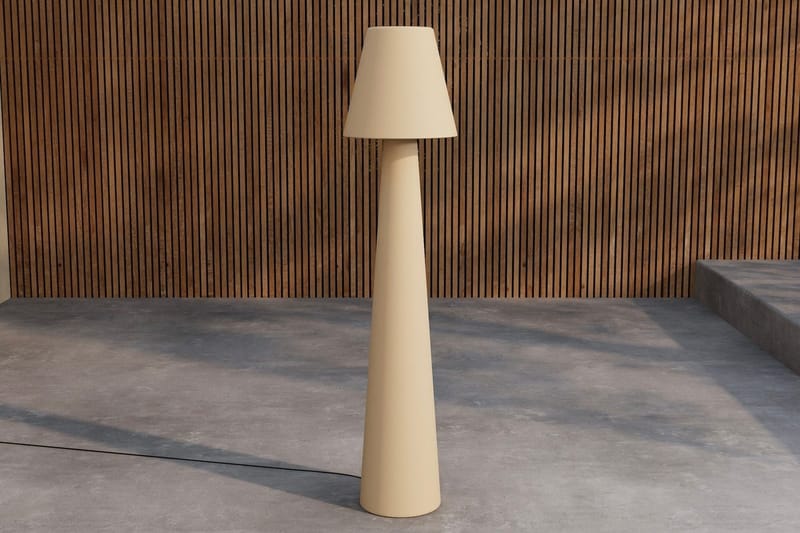 Stratford gulvlampe utendørs, Beige