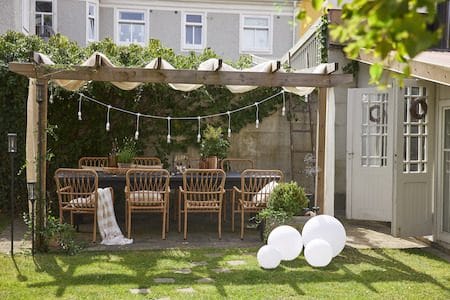 String Light lysslynge - transparent og svart - Hage - Utemiljø - Veranda & terrasse - Verandabelysning