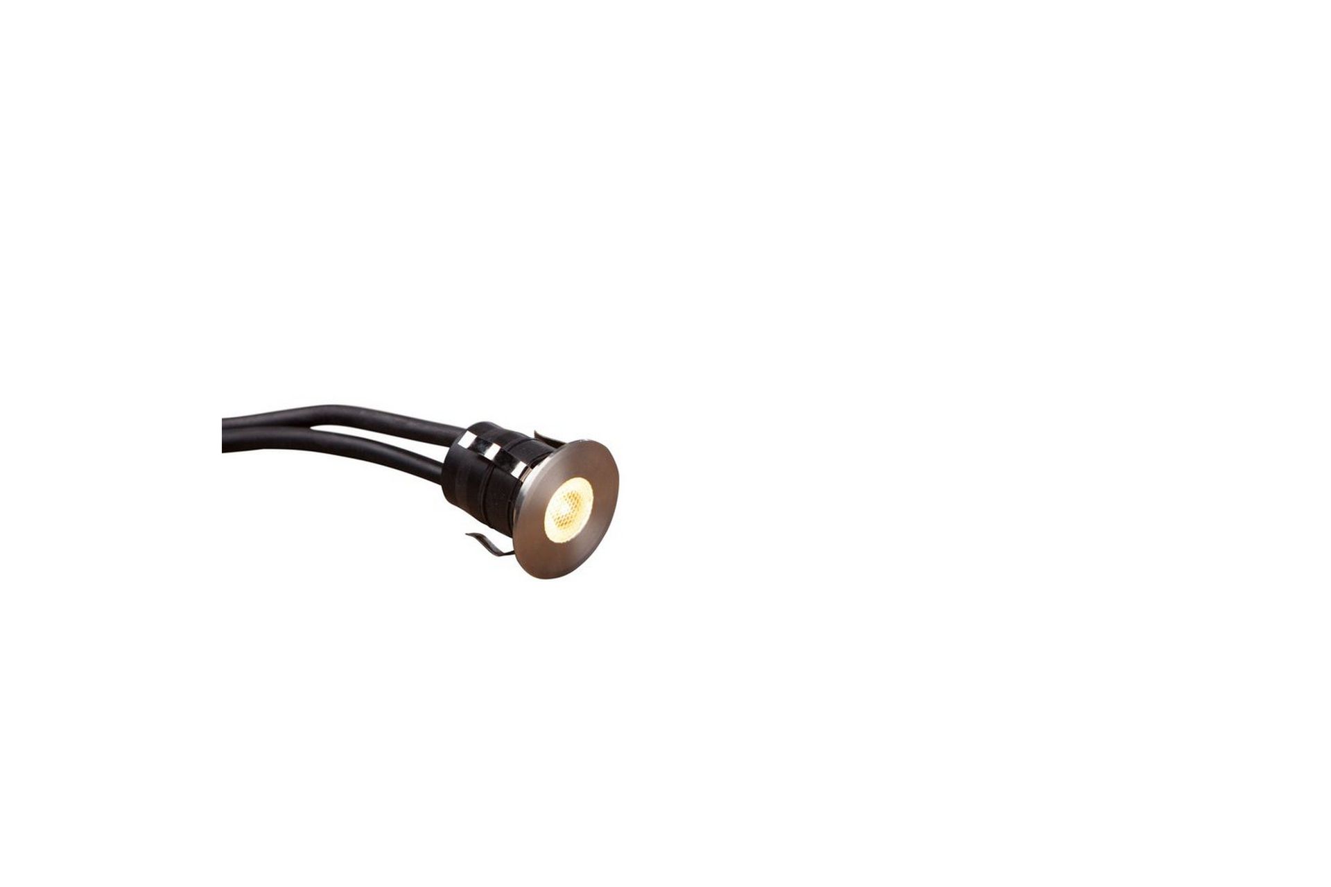 Terrassebelysning Heissner Smart Light Rustfritt Stål 1W, Varmhvit - 1W, Varmhvit