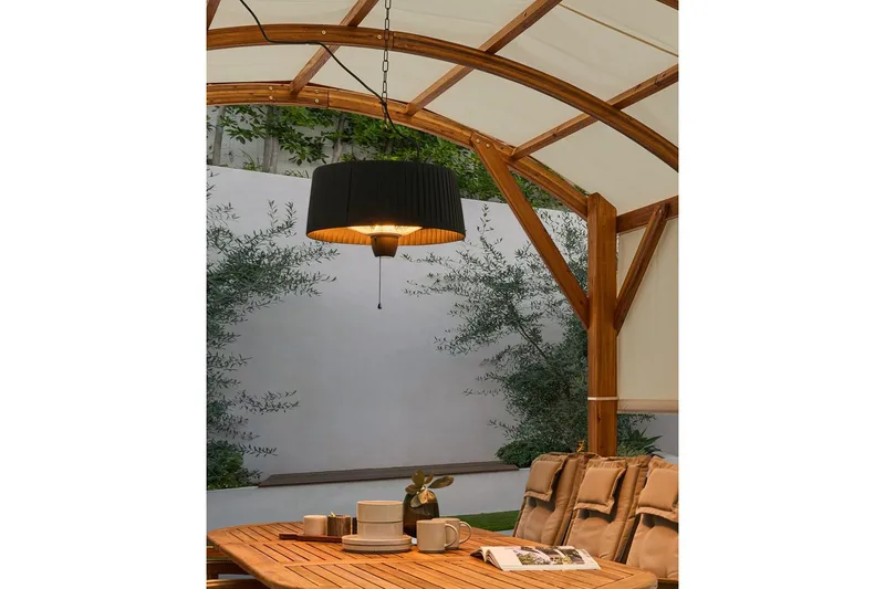 Terrassevarmer Ascea - Svart - Hage - Utemiljø - Veranda & terrasse - Verandavarmer & utevarmer