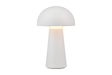 Trio Lighting Lennon LED bordlampe hvit oppladbar - Hage - Utemiljø - Veranda & terrasse - Verandabelysning
