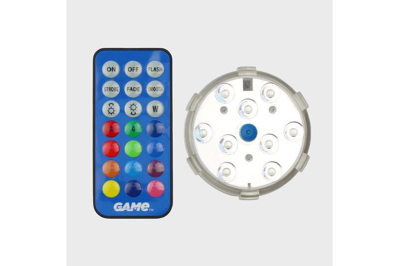 Undervannslys Planet Pool LED RGB med magnet og fjernkontroll - Hage - Utemiljø - Veranda & terrasse - Verandabelysning