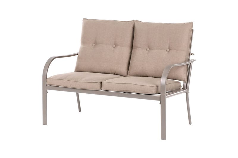 Utegruppe Mestrino - Beige, svart - Hage - Utemiljø - Veranda & terrasse - Verandamøbler