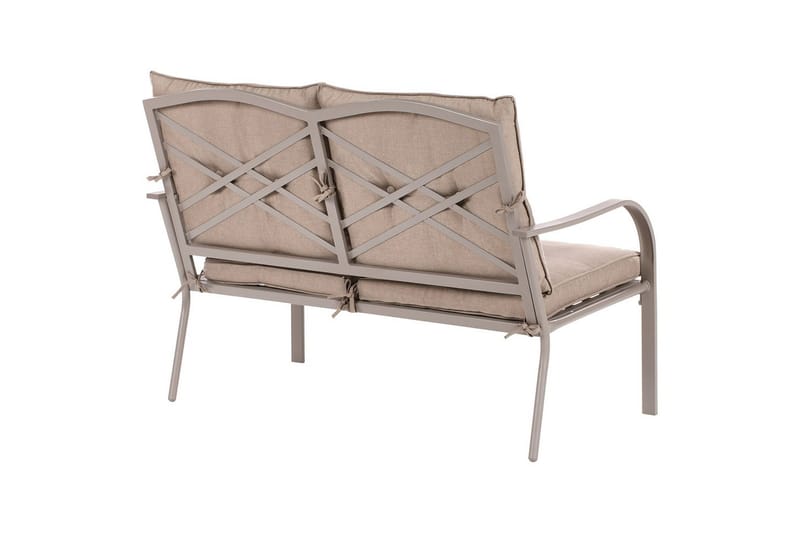 Utegruppe Mestrino - Beige, svart - Hage - Utemiljø - Veranda & terrasse - Verandamøbler