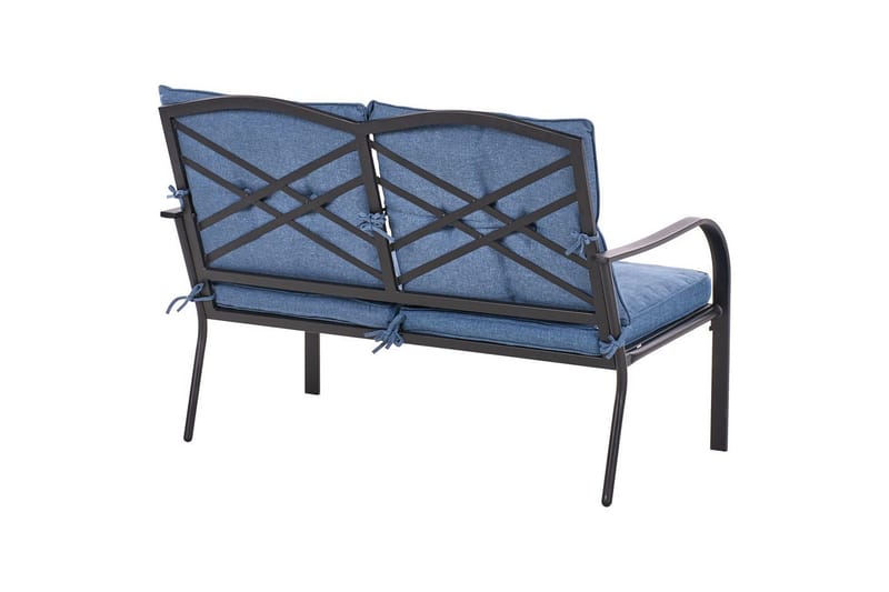 Utegruppe Mestrino - Blå, Svart - Hage - Utemiljø - Veranda & terrasse - Verandamøbler