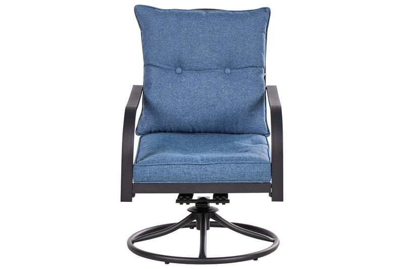 Utegruppe Mestrino - Blå, Svart - Hage - Utemiljø - Veranda & terrasse - Verandamøbler