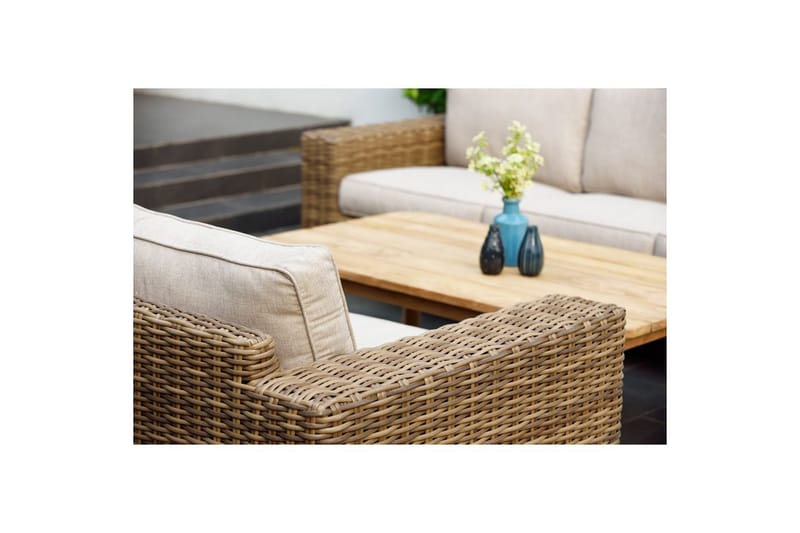 Utendørs møbelgruppe Lifestyle Garden Bahamas 2 x 3-seter & sofabord 110 - Hage - Utemiljø - Veranda & terrasse - Verandamøbler