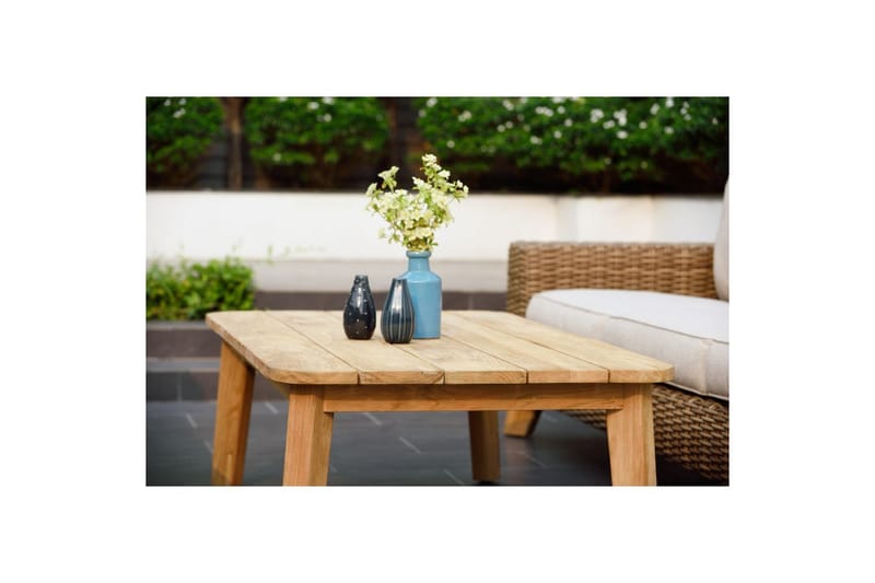 Utendørs møbelgruppe Lifestyle Garden Bahamas 2 x lenestol & 3-seter & sofabord 140 - Hage - Utemiljø - Veranda & terrasse - Verandamøbler