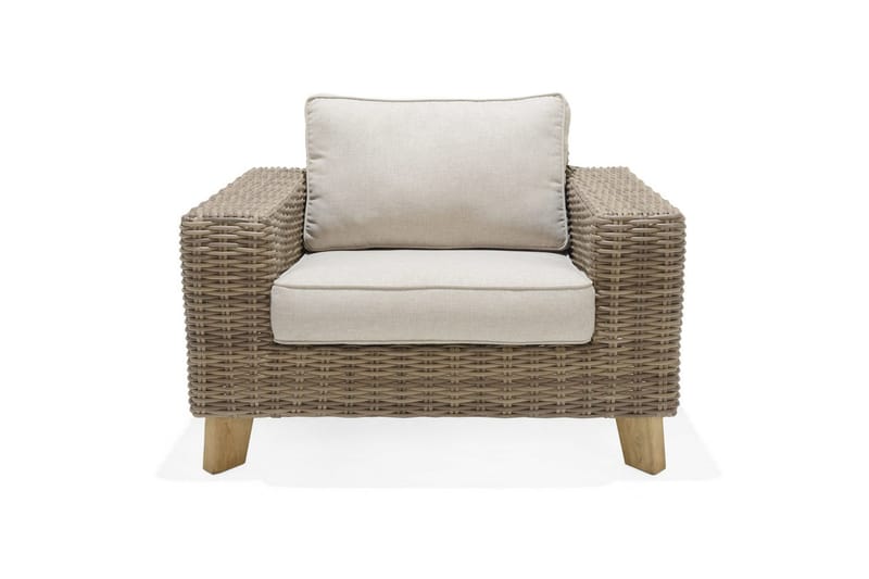 Utendørs møbelgruppe Lifestyle Garden Bahamas 2 x lenestol & 3-seter & sofabord 140 - Hage - Utemiljø - Veranda & terrasse - Verandamøbler