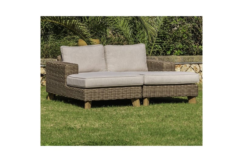 Utendørs møbelgruppe Lifestyle Garden Bahamas sjeselong venstre & høyre - Hage - Utemiljø - Veranda & terrasse - Verandamøbler