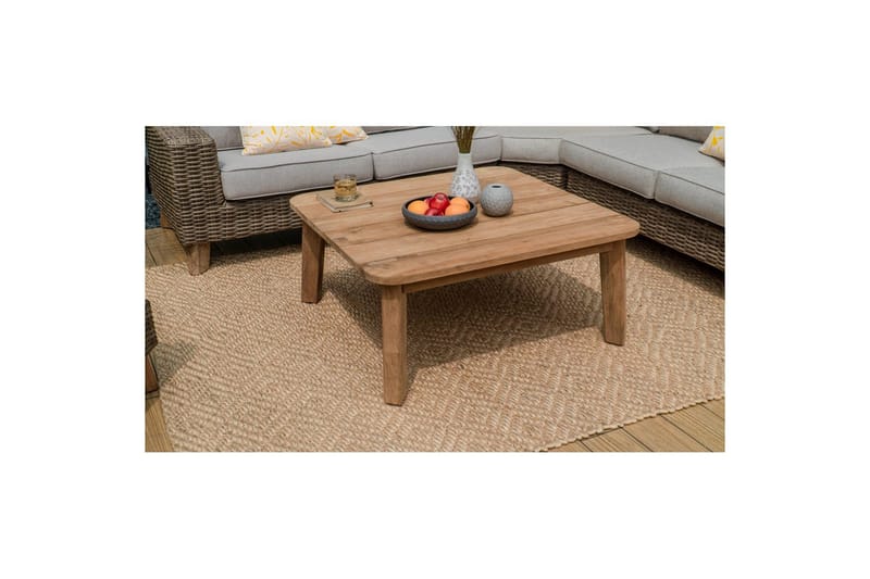 Utendørs møbelgruppe Lifestyle Garden Barbados 2-seter venstre & høyre & hjørnestol & sofabord 100 - Hage - Utemiljø - Veranda & terrasse - Verandamøbler