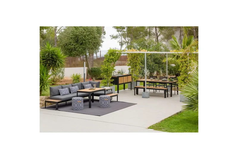 Utendørs møbelgruppe Lifestyle Garden Portals 2-seter og 3-seter modulsofa og salongbord - Hage - Utemiljø - Veranda & terrasse - Verandamøbler