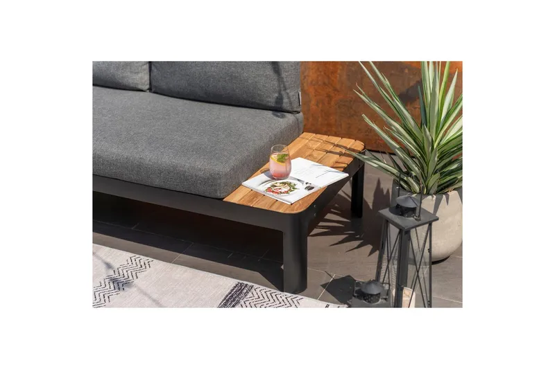 Utendørs møbelgruppe Lifestyle Garden Portals 2-seter og 3-seter modulsofa og salongbord - Hage - Utemiljø - Veranda & terrasse - Verandamøbler