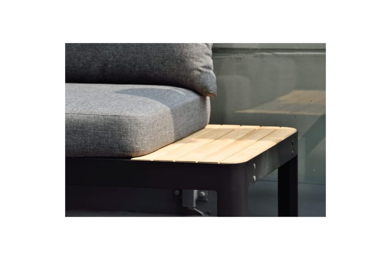 Utendørs møbelgruppe Lifestyle Garden Portals 2x 2-seters modulsofa & sofabord - Hage - Utemiljø - Veranda & terrasse - Verandamøbler