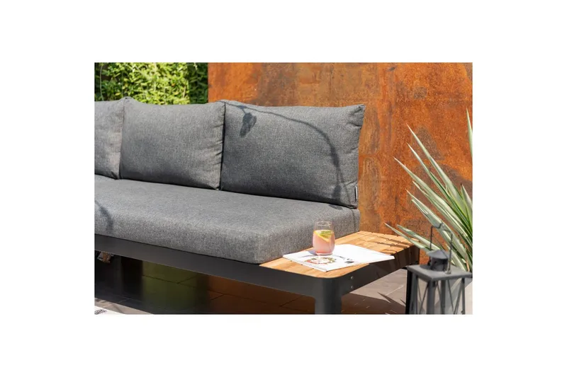 Utendørs møbelgruppe Lifestyle Garden Portals 2-seter og 3-seter modulsofa og salongbord - Hage - Utemiljø - Veranda & terrasse - Verandamøbler