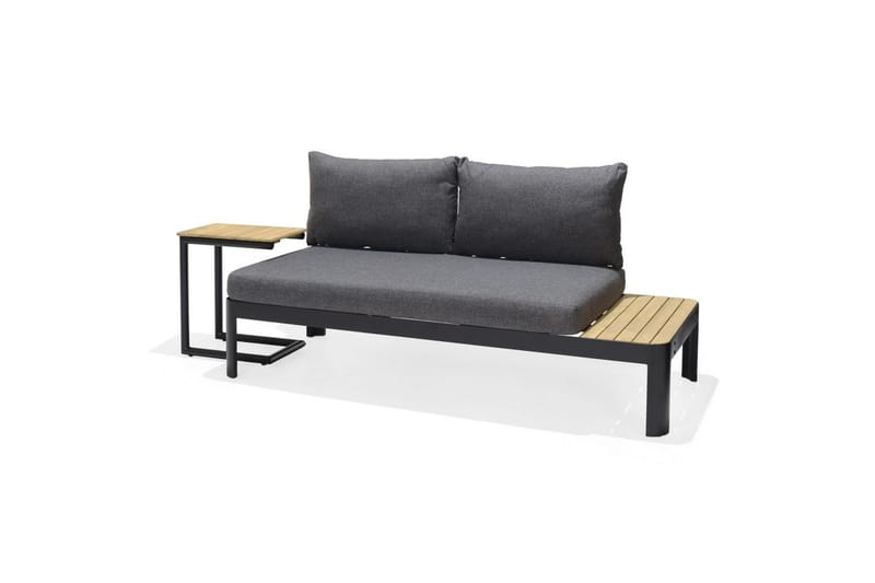 Utendørs møbelgruppe Lifestyle Garden Portals 2-seters modulsofa & C-form sidebord - Hage - Utemiljø - Veranda & terrasse - Verandamøbler