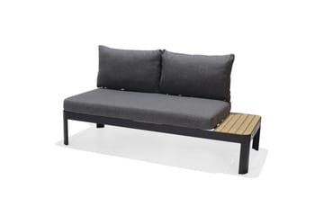 Utendørs møbelgruppe Lifestyle Garden Portals 2-seters modulsofa & C-form sidebord - Hage - Utemiljø - Veranda & terrasse - Verandamøbler
