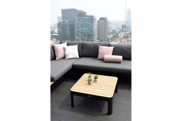 Utendørs møbelgruppe Lifestyle Garden Portals 2x 2-seters modulsofa & 2x sofabord - Hage - Utemiljø - Veranda & terrasse - Verandamøbler