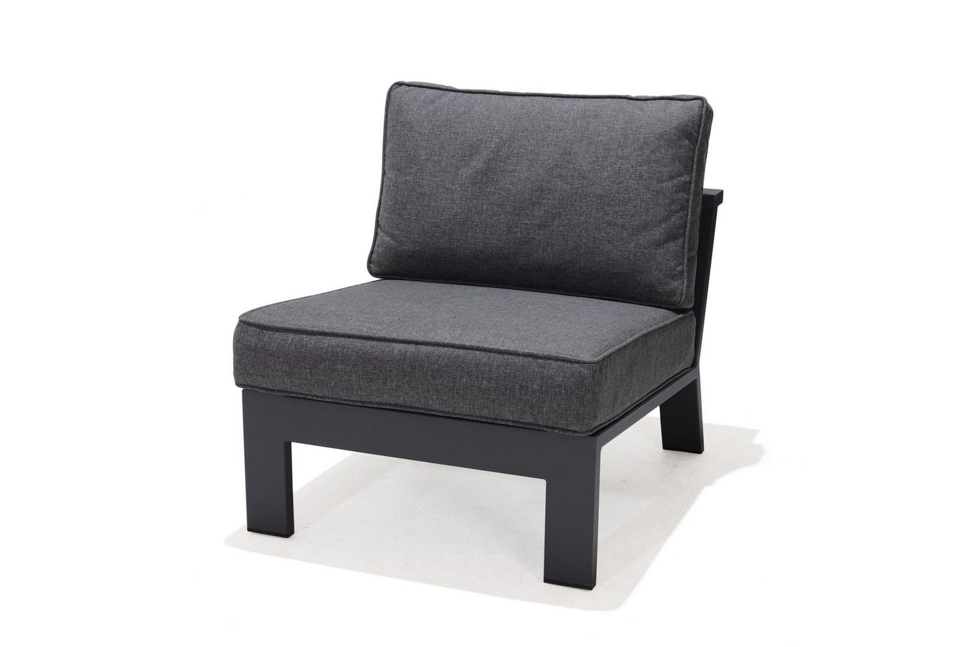 Utendørs møbelgruppe Lifestyle Garden PALAU 2-seter høyre & venstre + 2x hjørnesofa stol + 2x sidestol + sofabord 100 cm - Hage - Utemiljø - Veranda & terrasse - Verandamøbler