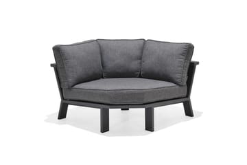 Utendørs møbelgruppe Lifestyle Garden PALAU 2-seter høyre & venstre + 2x hjørnesofa stol + 2x sidestol + sofabord 100 cm - Hage - Utemiljø - Veranda & terrasse - Verandamøbler