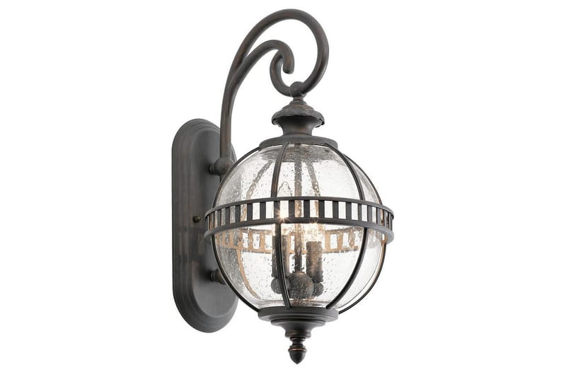 Utendørs vegglampe Kichler Halleron 254x489x318 mm, Londonderry - 254x489x318 mm, Londonderry - Hage - Utemiljø - Veranda & terrasse - Verandabelysning