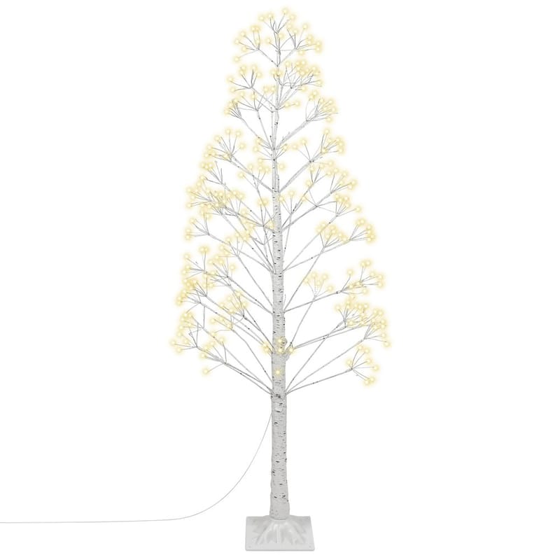 Utendørsdekorasjon Albioni - Hvit/45x45x180 cm - Hage - Utemiljø - Veranda & terrasse - Verandabelysning